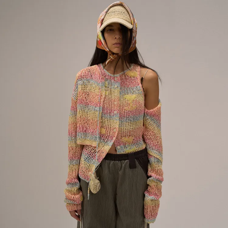 SHELLE ARTISTE设计师品牌进口纱干杯吧开衫DSC买手店CY5S34023