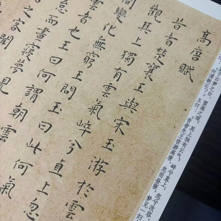 王宠五赋折叠不反光