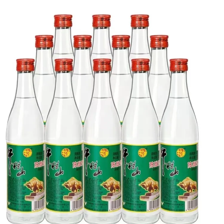 牛栏山 陈酿酒 牛栏山酒厂白牛二陈酿浓香型42度500ml42度41-50度