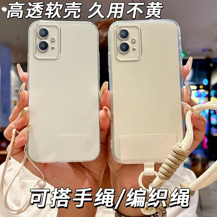 全透明软硅胶vivoY33e手机壳V2166A全包边精孔不发黄简约大气防摔