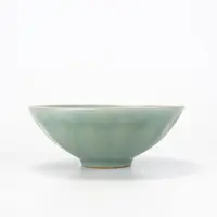 Lot033 明 龙泉青釉莲瓣碗