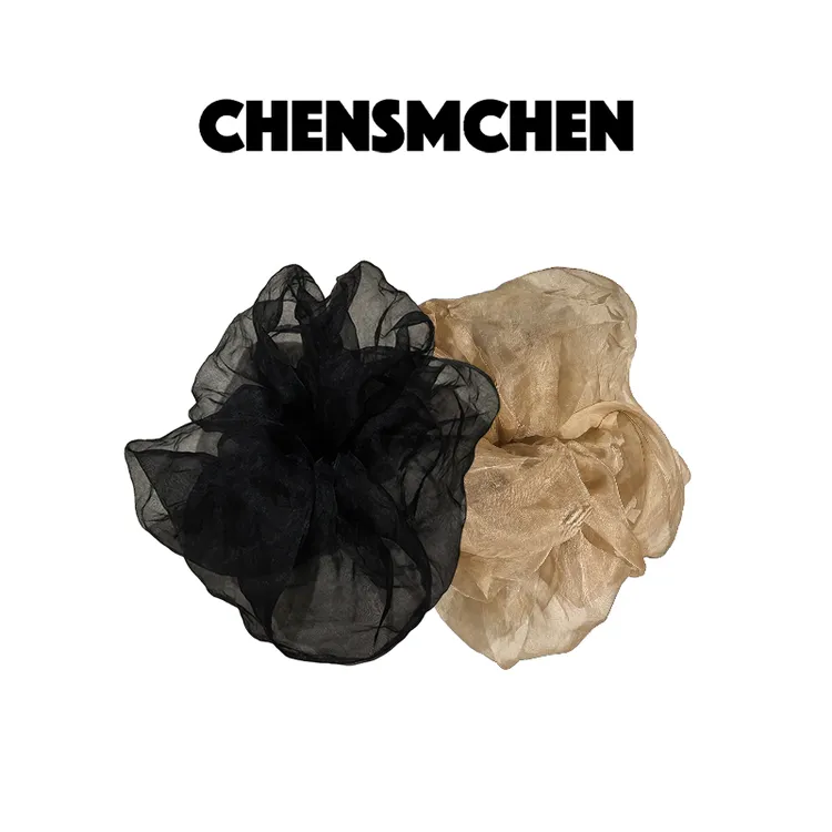 CHENSMCHEN 100桑蚕丝百搭时尚发圈女春季百搭发绳CSES3015NL