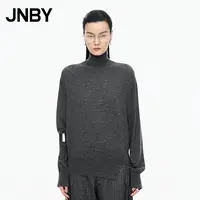 【商场同款】JNBY/江南布衣25冬新品毛针织衫H型长袖5P0314900