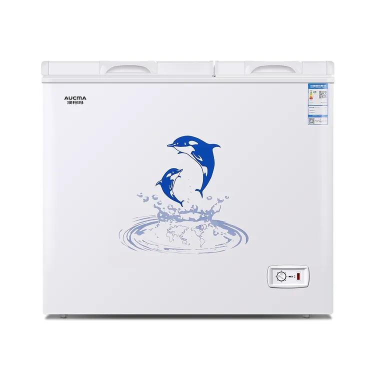 澳柯玛203升双温冰柜大容量两用商用超低温冷柜速冻BCD-203CNE