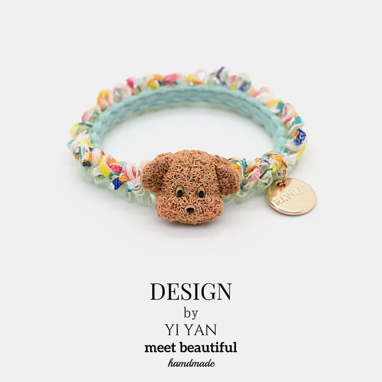 可爱小狗发绳扎头发马尾高颜值皮筋头绳少女学生情侣百搭发圈发饰