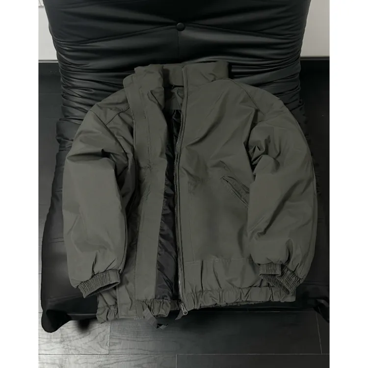 美式飞行员夹克棉服男款秋冬季宽松休闲百搭cleanfit立领短款外套