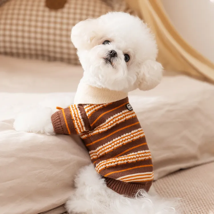 嬉皮狗—宠物秋冬季美式复古保暖小型犬泰迪比熊博美狗狗衣服0531