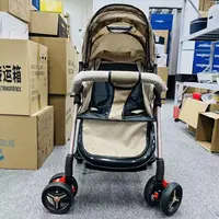 可坐可躺折叠轻便双向婴儿推车高景M