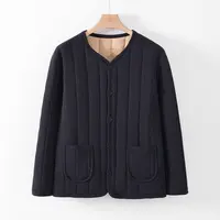 纪凡姬/2526-新款男士大码保暖上衣开衫保暖内胆男款棉袄内衣加厚