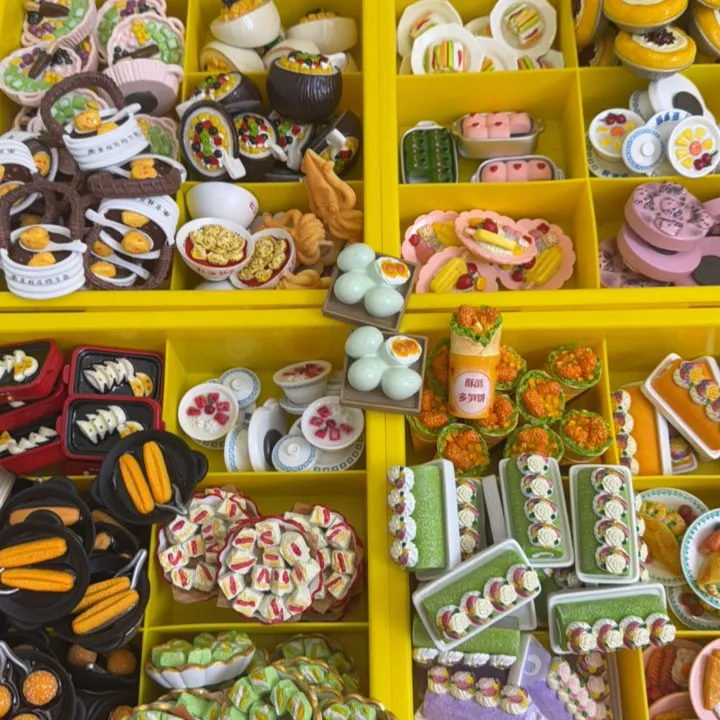 手绘磁吸冰箱贴树脂仿真食玩设计默认微瑕（无售后）冰箱贴磁铁