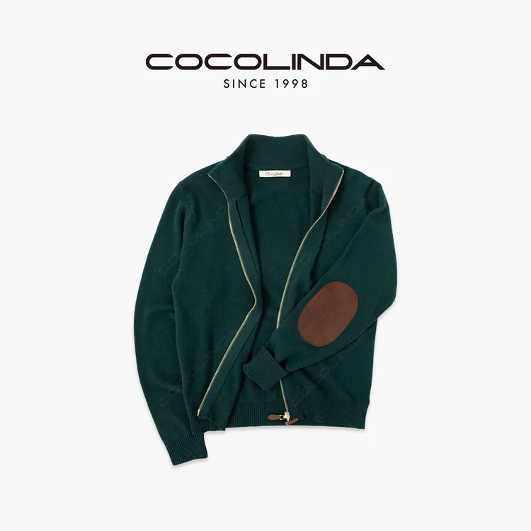 COCOLINDA|“圣诞氛围” 【100%羊毛】12针贴服平纹老钱羊毛毛衫S5558