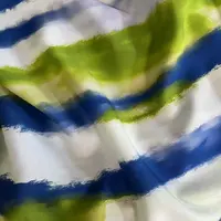 【绒兰】袋鼠国订单! 棉绸布料莱赛尔升级款 255号  蓝绿条