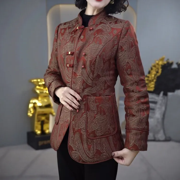 【外套】3606新款加厚保暖时尚修身显瘦女装休闲气质洋气外套