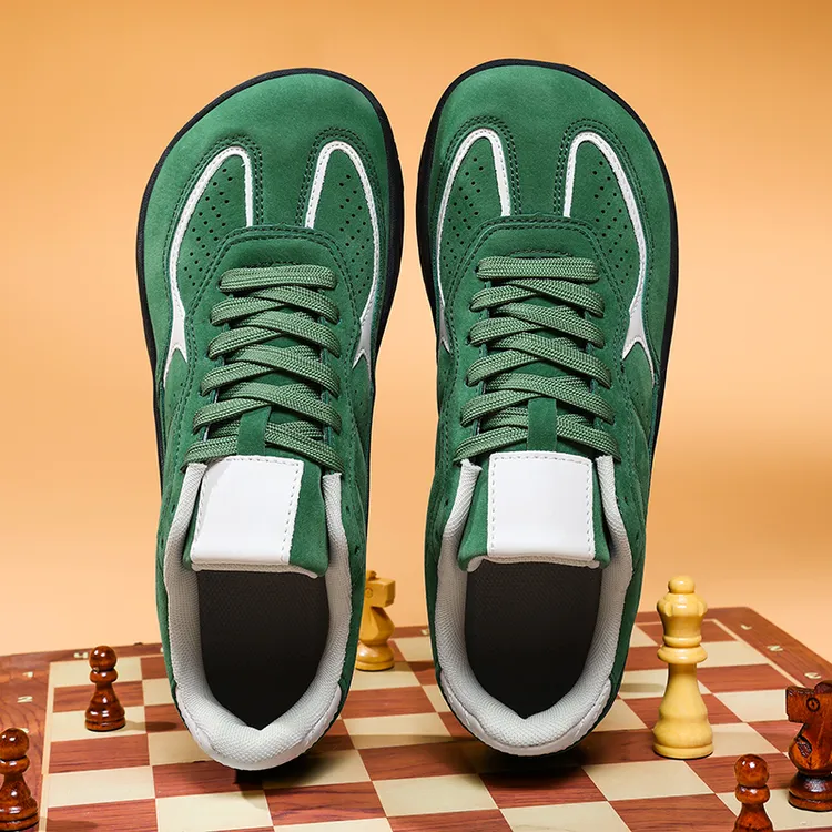 宽楦德训男女鞋防滑薄底宽胖脚低帮鞋百搭复古潮鞋户外舒适情侣鞋