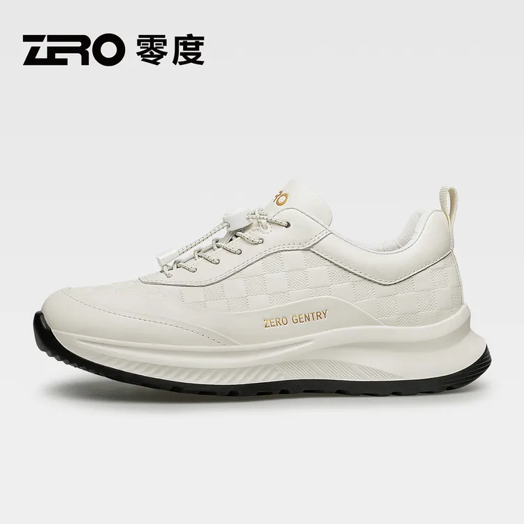 ZRO零度男士系带商务风透气运动时尚休闲鞋潮流简约百搭鞋子53761