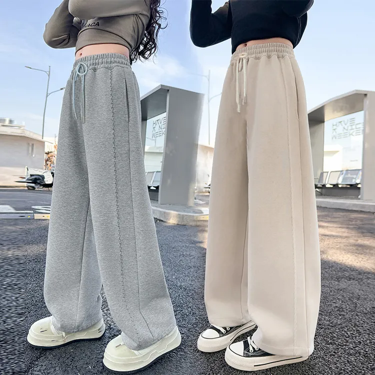 女童裤子秋装2025新款洋气大童女装休闲裤小女孩春秋季时髦运动裤