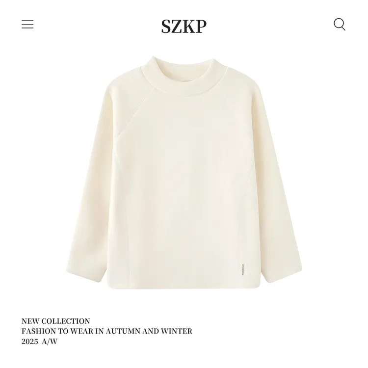 SZKP冬季新款女童装休闲上衣中大童时尚洋气儿童打底衫YNYD557536