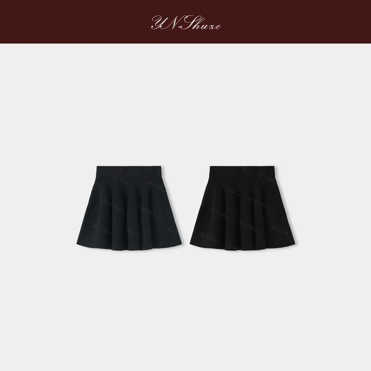 YN-SHUZE秋冬季时尚百褶裙裙子短裙SZ-YNB-CY02