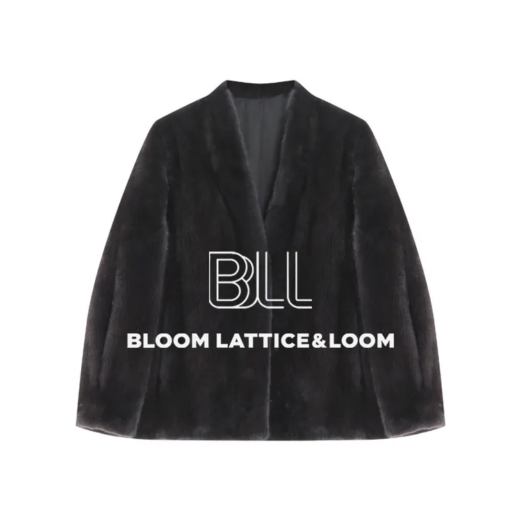 PCNY「暖绒云栖」不理理冬季新款小众女装洋气百搭炸街水貂毛外套