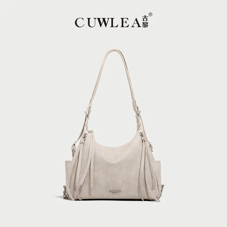 【CUWLEA/古黎】2025年新款时尚百搭单肩斜挎包双肩包背包GL-9146
