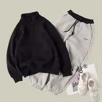 吴小越w1664男童加绒卫衣秋冬新款韩版宽松儿童上衣男孩冬装潮牌