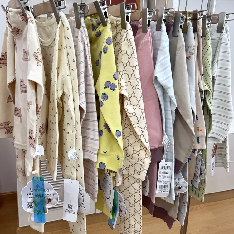 秋冬季保暖双面磨毛卡通风吸湿排汗家居服套装