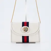 95新 GUCCI/古驰 rajah虎头单肩包小号【静文】BG22000844
