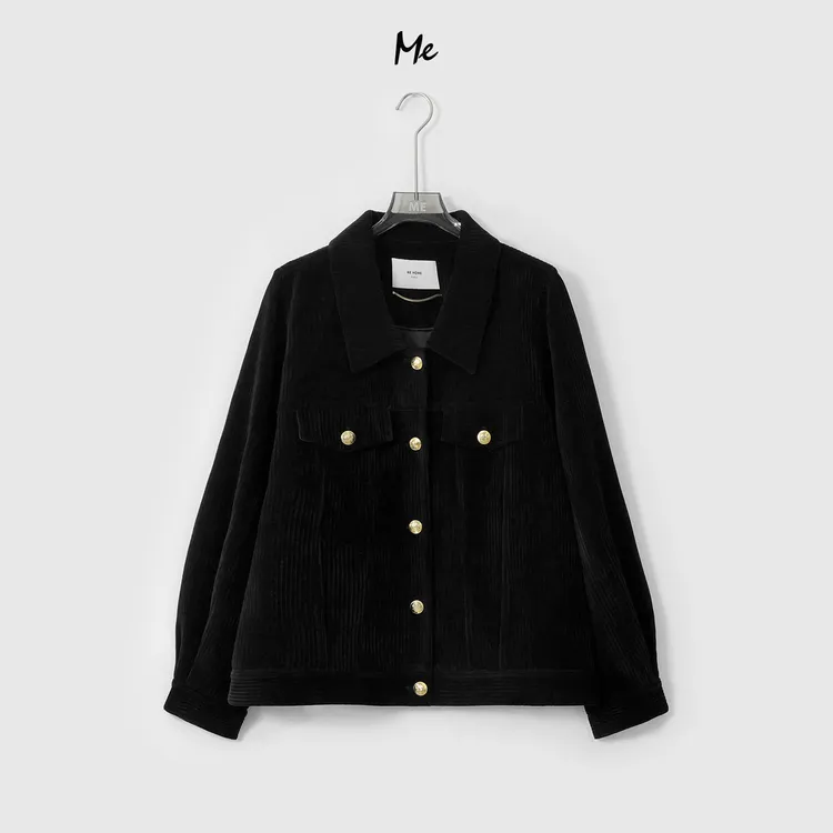 ME【灯芯绒外套】新款时尚气质宽松百搭休闲外套MEQS5710