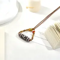壹加师姐|手工设计金镶横版度母玛瑙项链多样性发一0427y
