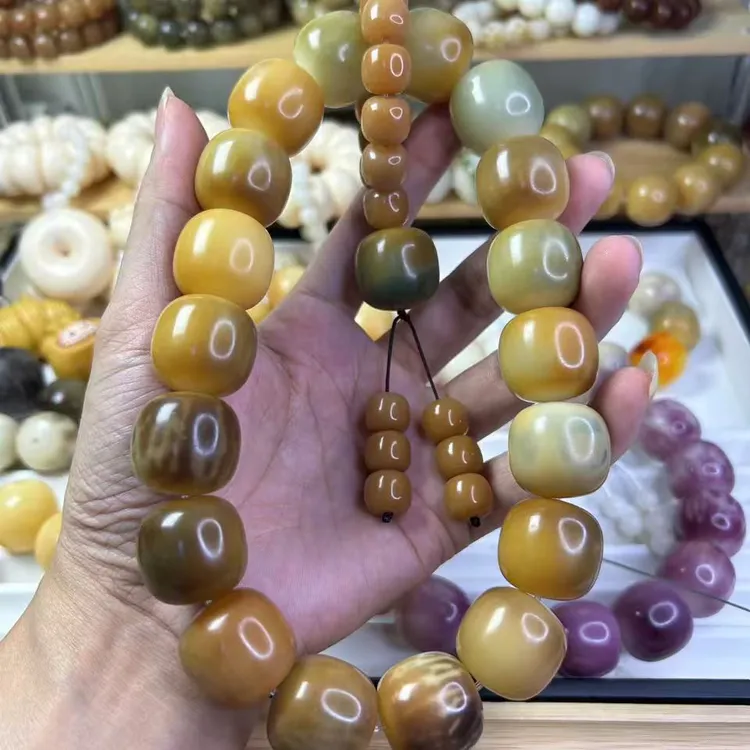 菩提根卡23干磨老料手持19颗