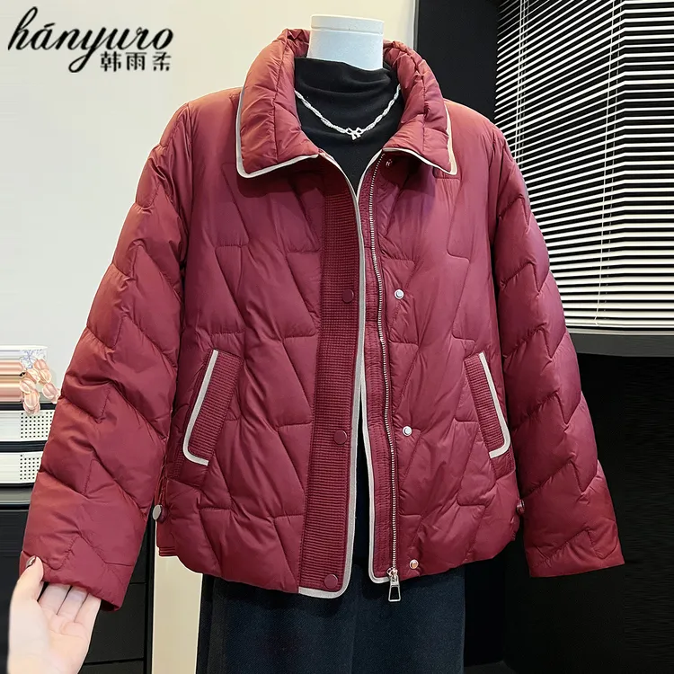 妈妈冬装棉服加厚保暖秋冬外套中年人棉袄时尚50多岁大码棉衣女装