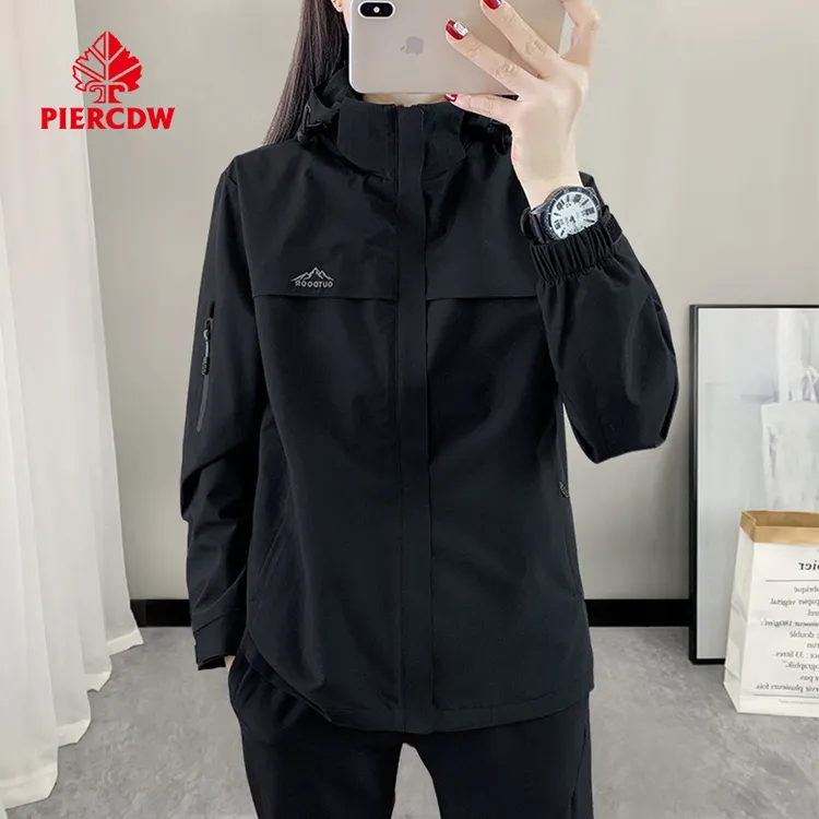【帕瑞萨品牌】2025最新款冲锋衣女春秋季户外运动休闲登山服正品