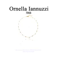  Ornella Iannuzzi【丝光满天星】项链~7068（40+5cm）        