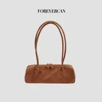 FOREVERCAN【新品彩蛋】咖色牛皮包包 BB27219