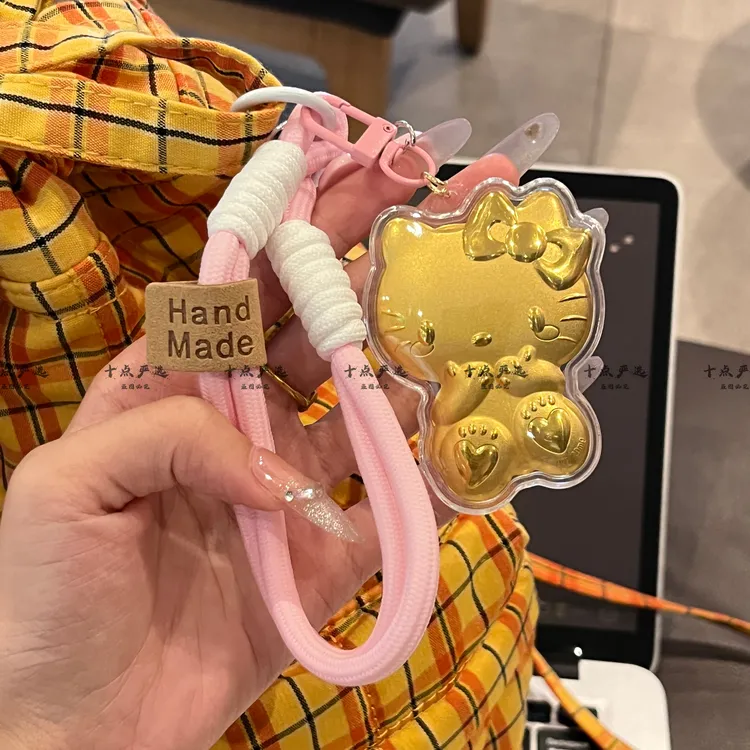 kt猫挂件KT手机挂绳可爱卡通手机链挂件包包挂饰钥匙扣送女友礼物