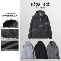 遥发服装【重磅双纱摇粒绒防风连帽棉服】秋冬情侣休闲百搭外套8618