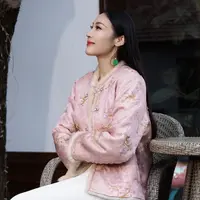 水如画【清照】重磅高定水貂毛双面穿~新中式国风珠绣厚款保暖外套