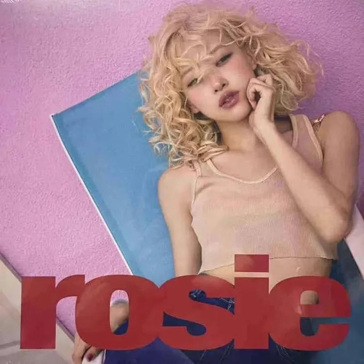 Rosé  Rosie 朴彩英个人专辑 限量豪华 透明胶 LP 黑胶唱片