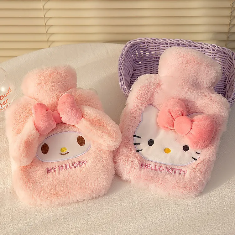 【艺凡】可爱三丽鸥hellokitty注水热水袋大号卡通灌水暖水袋暖宝宝