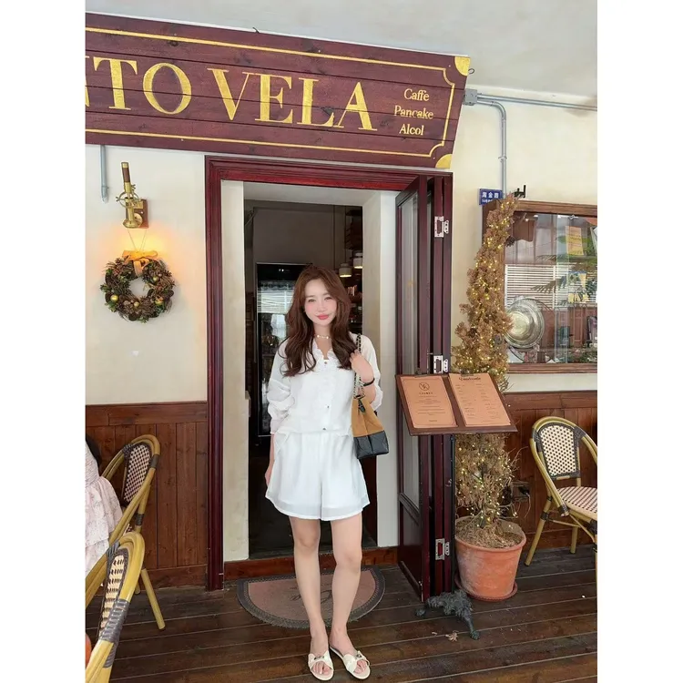 【YFONI】老钱慵懒风套装