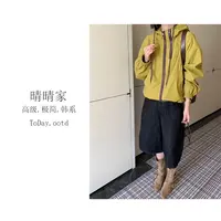 晴晴家-【碧波海盐】韩系时尚百搭率性户外设计感宽松休闲外套H632
