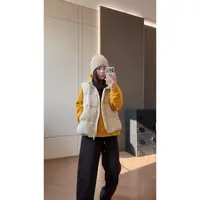 SANMI/叁米  【白鹅绒马甲】立领泡芙鹅马甲 12669