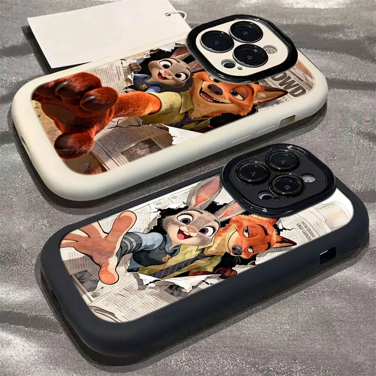 报纸朱迪尼克适用iphone1716promax苹果1514手机壳泡芙13p12/11软