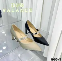6601广版新款高品质头层牛皮气质单鞋