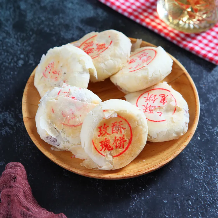 麦里金 西安麦里金传统美食糕点老陕白皮酥酥皮老式300g休闲零食