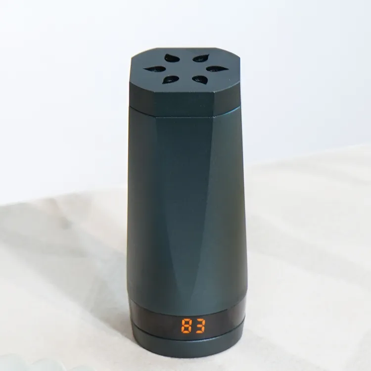 酉圆工坊中国尊品香器Type-C数显调温铝合金手持炉充电电子熏香炉