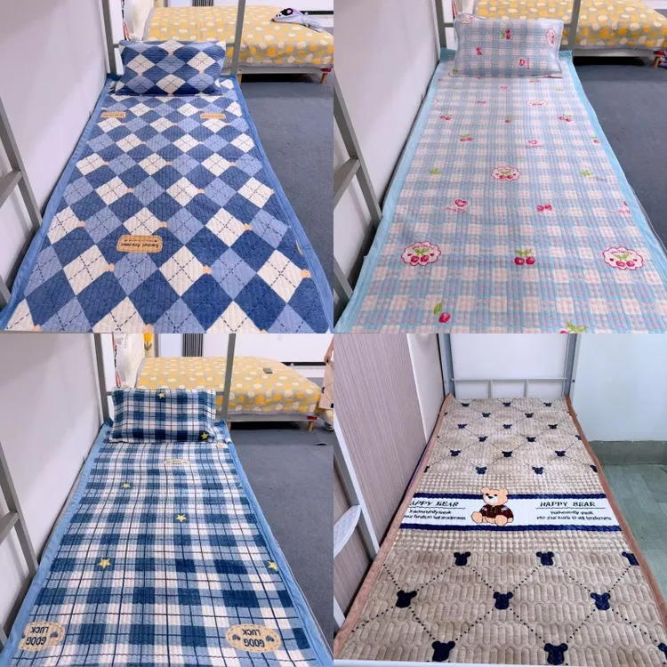 冬季牛奶绒床垫软垫家用单人学生宿舍加厚保暖床褥双人法兰绒垫子