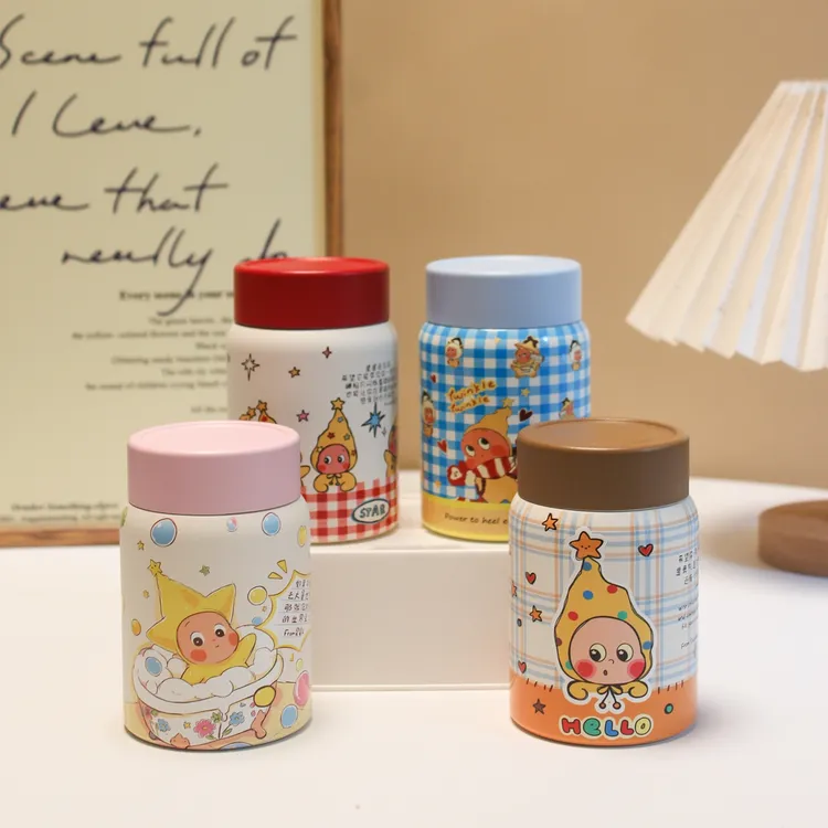 侬香茶行【独家首发】星星保温杯280MLSUS316+陶瓷釉小奶罐