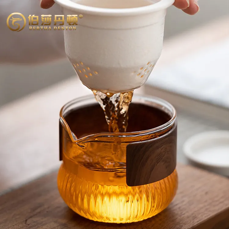 BERTHA DENTON/伯莎丹顿快客杯便携包式简易防烫随身泡茶壶茶杯