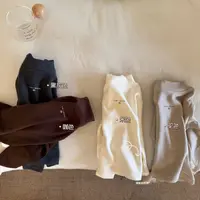 【小7精选】女童杏色百搭加厚打底衫（YHCT-7807-冬A）汉服散